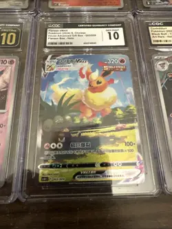 Pokemon CGC Graded Lot of 8 Slabs Cards Promo Eevee Charizard Pristine Reshiram - Image 4