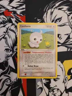 Pokemon TCG Card - Delta Species 34/113 Castform - NM - Image 1