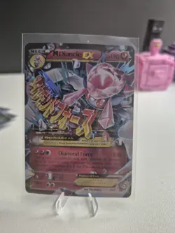 Pokemon M Diancie EX XY44 XY Promo Mega Holo English Card - Image 1