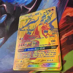 Reshiram & Charizard GX SM247 Pokemon 2021 TCG Black Star Promo Holo Card NM - Image 3