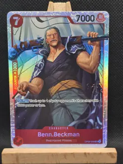 Benn Beckman OP09-009 SR (PRB-02) - One Piece Card Game - Image 1