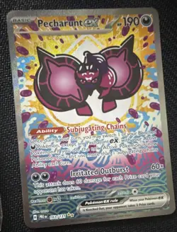 Pokemon Full Art Holo Card Lot 6 - Zoroark, Pecharunt, Iono, Lugia, Chansey - Image 4
