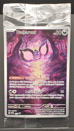 Pecharunt 129 Sv: Scarlet & Violet Promo Cards Holo Sealed - Image 3