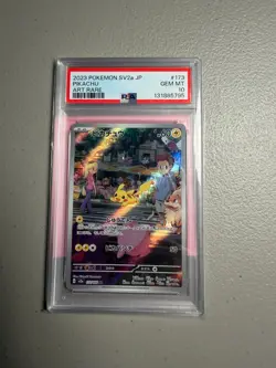 Pikachu 173/165 Art Rare Sv2a 151 Pokemon Japanese Card PSA 10 - Image 1