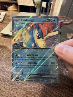 Keldeo ex 030/086 Double Rare SV: White Flare Near Mint Pokemon Card - Image 2