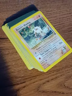 Vintage Pokemon Cards HP Lot Gym Challenges Unlimited 79 Cards Commons/Uncommons - Image 4