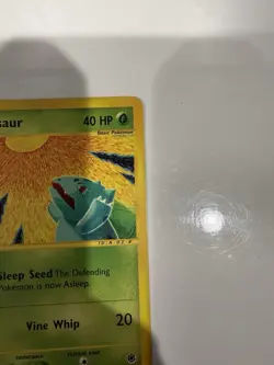 Pokemon Bulbasaur 095/165 Expedition Base Set Regular Common English 2002 Card - Image 4