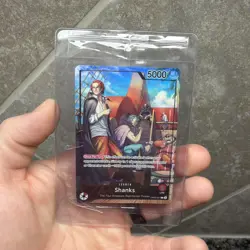 Shanks (2025 PSA Magazine Promo) OP09-001 One Piece Promotion Cards Foil Sealed - Image 1