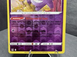 Pokemon TCG Gengar 066/196 Reverse Holo Rare Card SWSH Lost Origin 2022 - Image 3