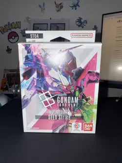 Gundam Card Game Seed Strike Starter Deck St04 Bandai English No Bonus Pack - Image 1