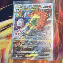 Pokemon Charizard VSTAR SWSH262 Promo Holo Black Star English Card - Image 1