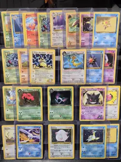 Pokemon TCG Vintage Card Lot Base Set, Jungle, Fossil - Image 1