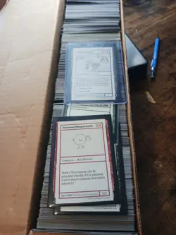 Lot Of Approx 800 Magic The Gathering Trading Cards. Rare Cards. Unsearched - Image 2