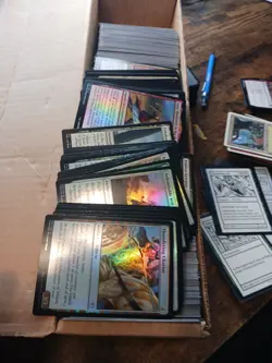 Lot Of Approx 800 Magic The Gathering Trading Cards. Rare Cards. Unsearched - Image 5