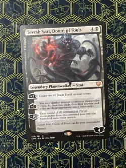 Tevesh Szat, Doom of Fools Commander Legends CMR MTG - Image 1