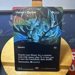 MTG TDM Nature's Rhythm Borderless NM - Image 1