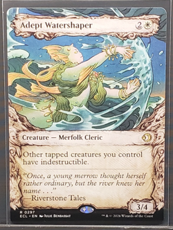 Adept Watershaper (Showcase) Lorwyn Eclipsed MTG Regular - Image 4