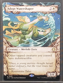 Adept Watershaper (Showcase) Lorwyn Eclipsed MTG Regular - Image 5