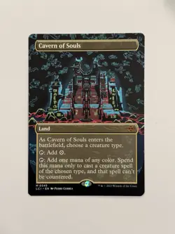 Cavern of Souls (0345) (Borderless) The Lost Caverns of Ixalan Regular Free Ship - Image 1