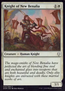 Dominaria #24 Knight of New Benalia - Image 1
