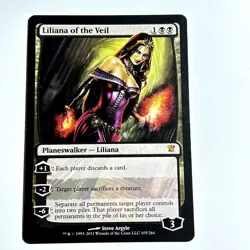 Liliana of the Veil 105 M Innistrad Magic the Gathering MTG LP - Image 1