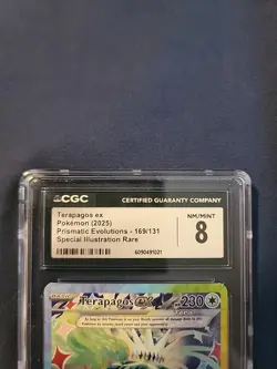 Pokemon Terapagos ex 169/131 Sv: Prismatic Evolutions Holo - Image 2