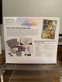 Pokemon TCG Prismatic Evolutions Elite Trainer Box ETB - FACTORY SEALED - Image 4