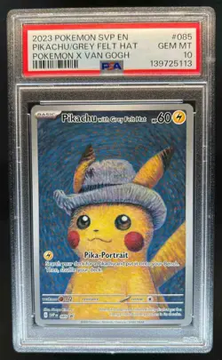 2023-25 Pokemon SV Black Star Promos Pikachu #085 PSA 10 - Image 1