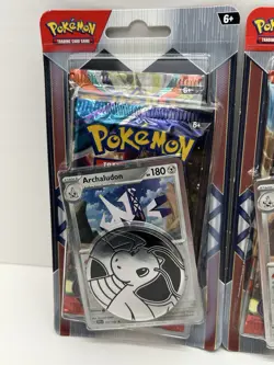 Pokemon TCG: Archaludon Promo 2 Pack Blister x3 Lot (6 Packs Total) Sealed 2025 - Image 2