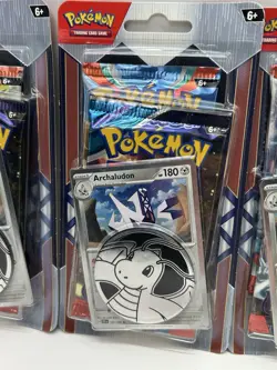 Pokemon TCG: Archaludon Promo 2 Pack Blister x3 Lot (6 Packs Total) Sealed 2025 - Image 3