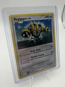 Pokemon Regigigas POP Series 9 Holo Promo Basic 100HP #4/17 English 2009 - Image 2