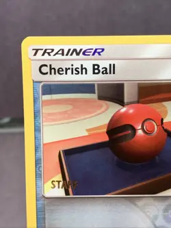Pokemon TCG Cherish Ball Reverse Holo STAFF League Cup Promo Stamped 191a/236 NM - Image 4