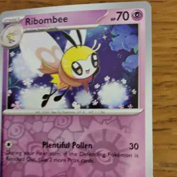 2x Pokemon TCG Cards Ribombee 076/162 & Japanese Ribombee 042/060 RARE HOLO - Image 4