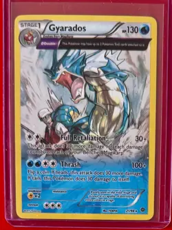 2015 Pokemon TCG XY Ancient Origins Gyarados Holo 21/98 Rare NICE - Image 1