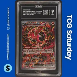 2025 POKEMON PHANTASMAL FLAMES UPC PROMO #110/094 ORICORIO EX ULTRA RARE TAG 9 - Image 1