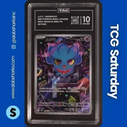 2025 POKEMON MEGA DREAM JP #202/193 MISDREAVUS ART RARE TAG 10 - Image 1
