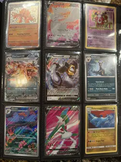 Pokemon And NFL Trading Card Binder. This Binder Has A Mix Match Of All. - Image 5
