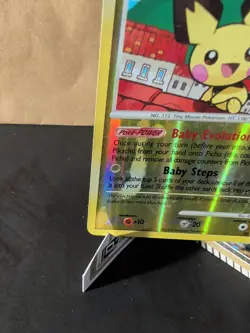 Pokemon Pichu TCG 25/99 Platinum Arceus Rare Card 2009 - Image 3