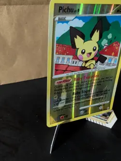 Pokemon Pichu TCG 25/99 Platinum Arceus Rare Card 2009 - Image 4