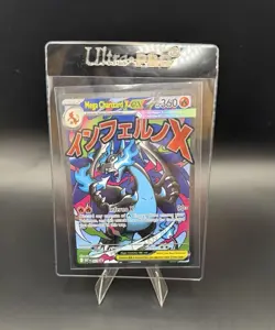 Pokemon Phantasmal Flames UPC MEGA CHARIZARD X EX #23 PROMO - Image 1
