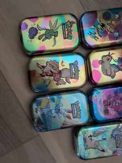 11 Pokemon Tcg Mini Tins *Empty* - Image 4