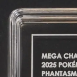 2025 POKEMON PHANTASMAL FLAMES UPC PROMO #109/094 MEGA CHARIZARD X EX UR TAG 8 - Image 3