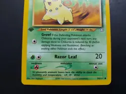 Pokemon - Chikorita 54/111 Common 1st Edition Neo Genesis - Image 3