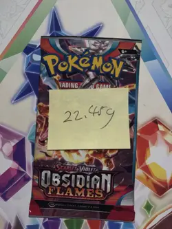 VERY HEAVY! 22.45 Gram Obsidian Flames Pokemon TCG Factory Sealed Booster Pack! - Image 2