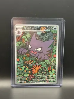 Haunter 027 Black Star Promo Illustration Rare - Pokemon Mega Battle Deck - Image 1