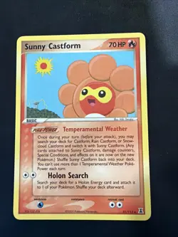 Pokemon - Sunny Castform - 31/113 - Rare - EX Delta Species - Image 1