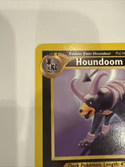 Pokemon Houndoom 23/75 Neo Discovery Rare - Image 2
