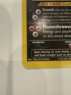 Pokemon Houndoom 23/75 Neo Discovery Rare - Image 3
