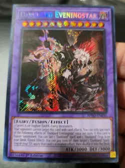 Darklord Eveningstar Secret Rare Burst Protocol BPRO-EN036 NM YU-GI-OH! - Image 2