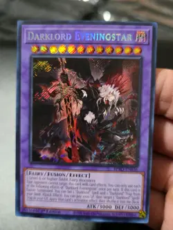 Darklord Eveningstar Secret Rare Burst Protocol BPRO-EN036 NM YU-GI-OH! - Image 3